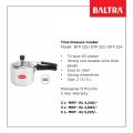 BALTRA PRESSURE COOKER TRIPLY TRIVA 2 LTR. 