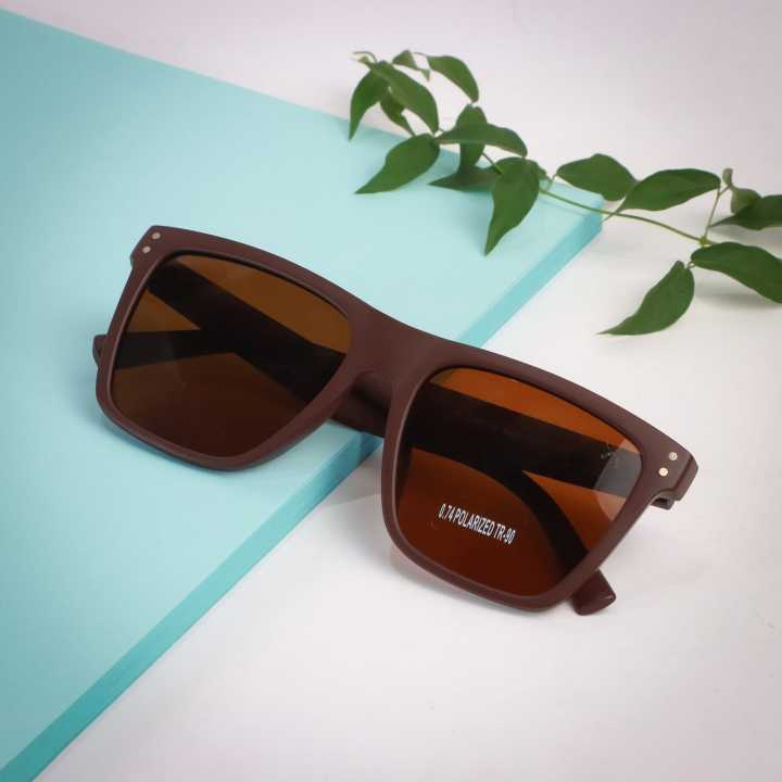 Gorkha Brand Design Trendy Polarized Premium Quality Matte Brown