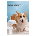 Waterproof Rechargeable 3 Modes Automatic Pet Bubble Bath Machine White-SPA Massage Tool for Cat Grooming for Small Pets. 