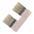 Double Paint Brush,3In DoubleHead Painting Brush,Bristle Art Flat Texture Brush,Art Wall Painting Double Paint Brush 2PC. 