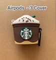 Airpods 3 Case Soft Silicone Cover Starbucks. 