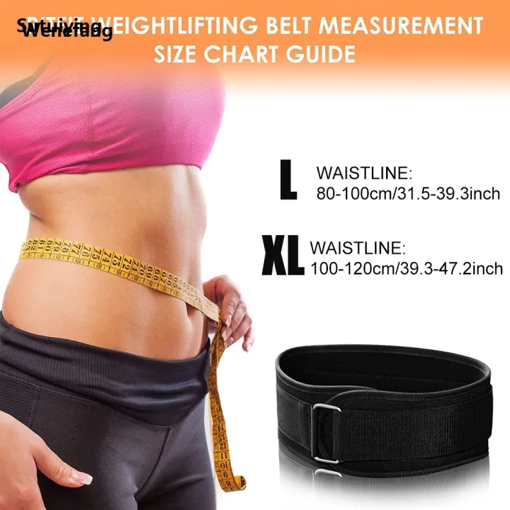 Wenefang%20Sutuiying%201Pcs%20Gym%20Weightlifting%20Belt%20Adjustable%20Waist%20Back%20Support%20Squat%20Profesional%20New%20style%20Dumbbell%20Barbell%20Deadlifts%20Training%20Fitness(Black%20and%20Blue)%20-%20Image%202