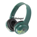 Difutagui Hot Selling (New) Marvel Iron Man headset wireless Bluetooth headphone Luxury with mic online class course foldable earphone Spiderman captain. 
