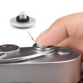1Pc Concave Surface Metal Soft Camera Shutter Brass Release Button Cameras Shutter with Thread Socket Camera Accessories Gonghpng. 