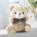 Cute Plush Bear Keychain Fashionable Creative Soft Plush Cartoon Doll Charm 8cm Miniature Bag Pendant for Lady Fashion Gift Item Car Decor Bag Accessorizing Children's. 