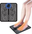 EMS Foot Massager For Pain Relief And Relaxation. Rechargeable, Portable & Foldable Design With 8 Modes,19 Intensity Levels For Ultimate Leg Therapy. 