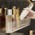 DISICHEN Sales promotion Storage Rack Transparent Wall Mounted Drainage Shelf Moisture Resistant Toiletries Organiser Kitchen Storage Organization. 