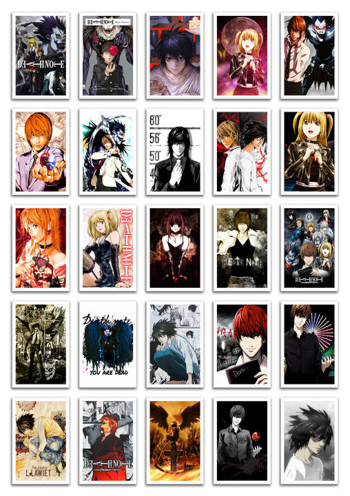 KYVOR%20Death%20Note%20Anime%20Collectible%20Postcard%20Pack%20of%2025pcs%20-%20Image%203