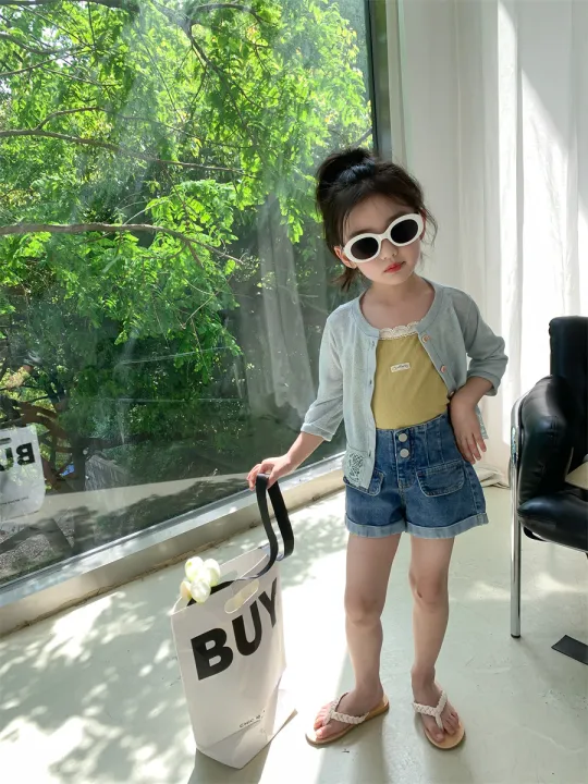 Douyin%20Kids%20Denim%20Shorts%202023%20Summer%20New%20Korean%20Denim%20High%20Waist%20Hot%20Pants%20for%20Girls%2023216%20-%20Image%207