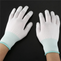 ARELENE 3 Pair ESD PC Computer Working Anti-Skid Anti Skid Anti-Static White Gloves New. 