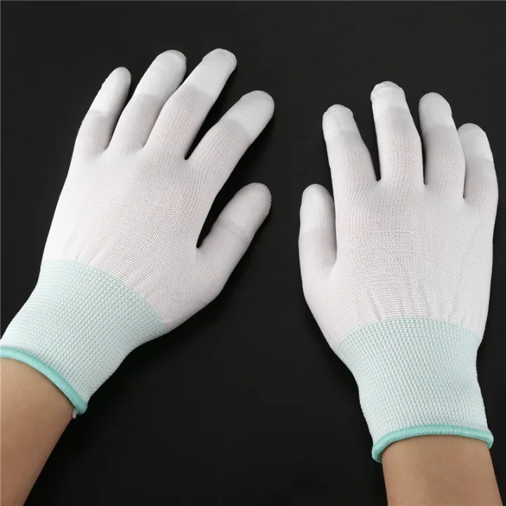 ARELENE%203%20Pair%20ESD%20PC%20Computer%20Working%20Anti-Skid%20Anti%20Skid%20Anti-Static%20White%20Gloves%20New%20-%20Image%203