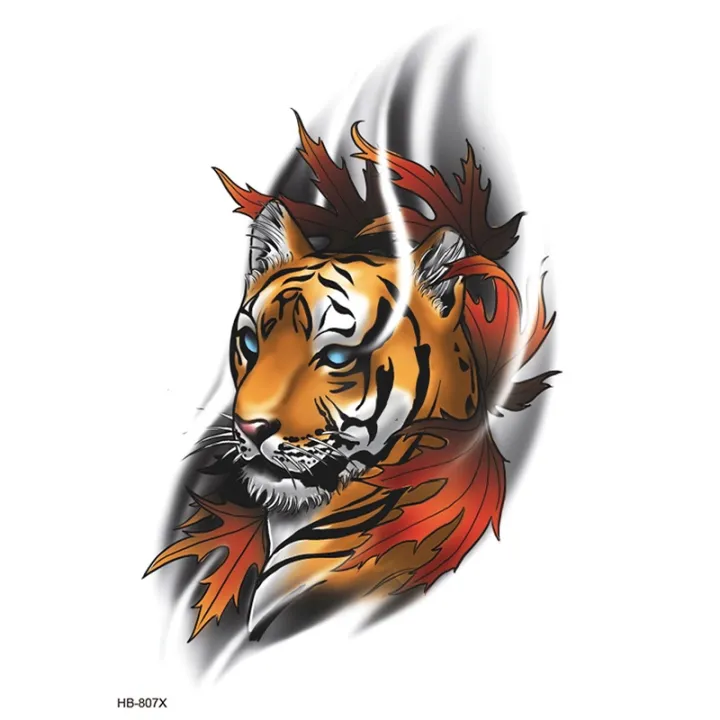 Color%20Tiger%20Lion%20Wolf%20Black%20Lion%20Waterproof%20Temporary%20Tattoos%20Men%20Tattoo%20Body%20Tattoo%20Stickers%20Women%20Temporary%20Tattoo%20-%20Image%207
