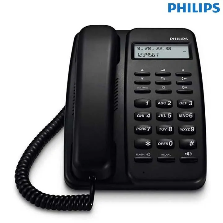Philips%20Crd150B/90%20Corded%20Phone%20(2.6"%20LCD%20Display)%20-%20Telephones%20%7C%20-%20Image%205