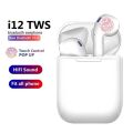 Bizzy M10 i7S Double i12 Airpods Wireless Bluetooth Hand Free with Power Bank Pod Stereo Earphones White bluetooth ear phone for all cell phones use. 