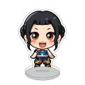 Cute Zoey Rumi Mira KPop Demon Hunters Standing Plates Acrylic Kpop Girl Group Demon Hunters Standees Saja Boys Huntrix Standees Fans Gifts. 