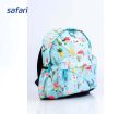 Safari Genie Flamenco Backpack 14 inch  One Compartment  Front Pocket  Side Pocket  Tablet Sleeve - Bags For Women. 