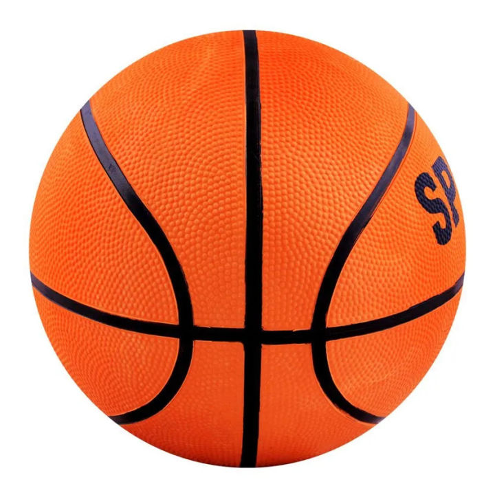 Sports Indoor/Outdoor Rubber Basketball For Indoor And Outdoor Play