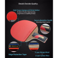 ARELENE 2X Super Powerful Ping Pong Racket Bat, Table Tennis Racket Sticky Pimples(Penhold-Hands Grip). 