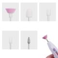 5 In 1 Professional Electric Nail Drill Kit Battery Manicure Pedicure Grinding Polishing Nail Art Sanding File Pen Tools Machine. 