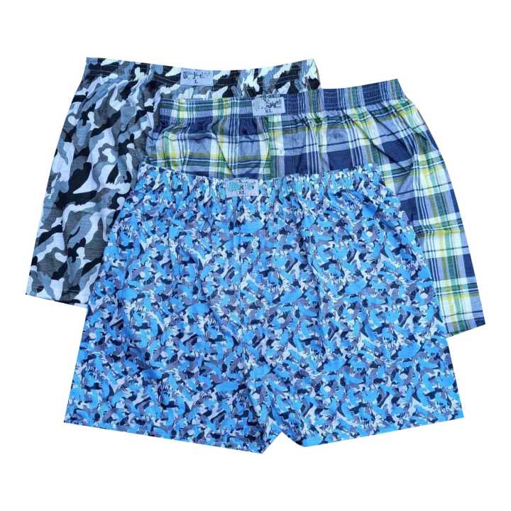 Pack Of 3 Men Boxer Briefs Cotton Underwear For Men By Arushi - Multicolor | Fashion Cotton Boxer For Men