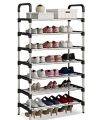 Stainless Steel Foldable Shoe Rack 5/6/7 Layer Size Premium Shoe Rack. 