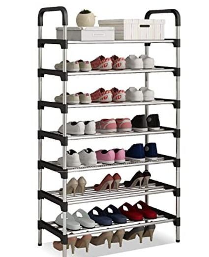 Stainless%20Steel%20Foldable%20Shoe%20Rack%205/6/7%20Layer%20Size%20Premium%20Shoe%20Rack%20-%20Image%202