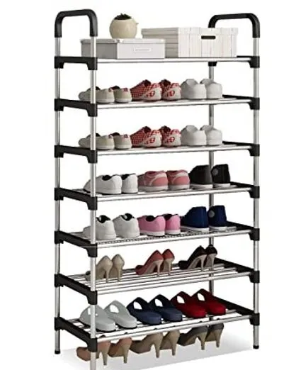 Stainless%20Steel%20Foldable%20Shoe%20Rack%205/6/7%20Layer%20Size%20Premium%20Shoe%20Rack%20-%20Image%202