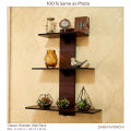 Best Quality Formica Laminated 3 Layer Wooden Wall Rack Shelf - Classic 3 Tier Rack for Home Decor and Wall Decor - by Samaya Panchi. 