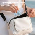 Portable Rechargeable Mini Clip Fan with Clip With Digital Display Hat Clip Fan Rotatable Small Fan for Outdoor Travel. 
