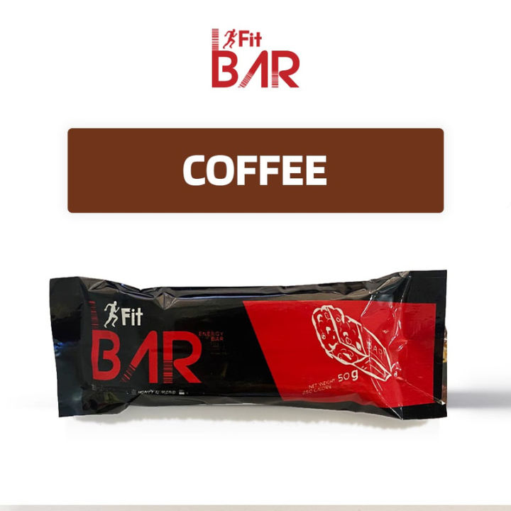 Fit Bar Energy Bar - 50g, Coffee