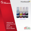 Mp Premium Refill ink Set for Epson-003 (C,Y,M,K). 