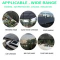 Outdoor Waterproof Garden Shading Net, Terrace Awnings, Camping Shade Cover Mesh, UV Protection, HDPE Sunscreen Fabric, Shade. 
