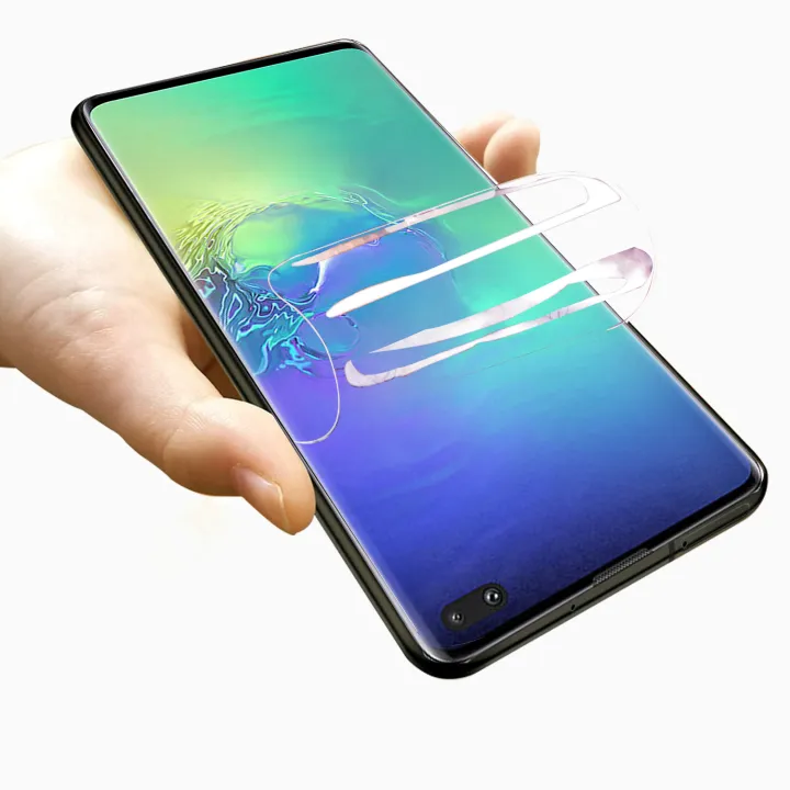 Samsung%20S10+%20Plus%20Hydrogel%20Unbreakable%20Membrane%20Screen%20Protector%20(Not%20Temper%20Glass)%20-%20Image%203