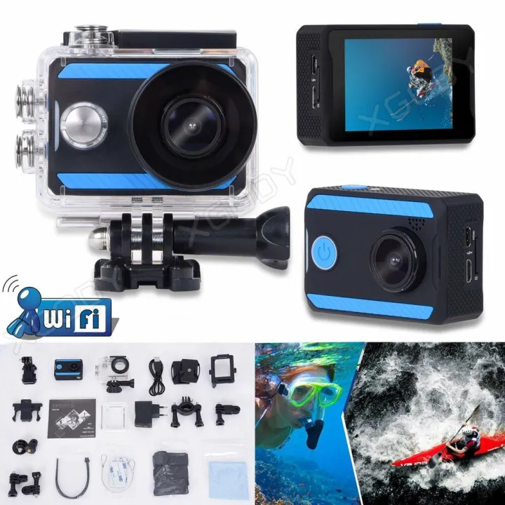 Ultra%204K%20H26%20Hd%201080%20P%20Action%20Sport%20Camera%20Wifi%20Waterproof%20Camera-Multicolor%20-%20Image%203