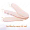 1 Pair 1.5-3.5cm Invisible Height Increase Insoles Light Soft Elastic Breathable Shock Absorption Cushioning Heel Lift Insert. 