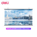 DELI Projector Screen 100 Inch E50448-EU. 