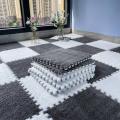 Puzzle MatInterlocking Carpet Shaggy Soft Foam Play Mat Velvet Fluffy Area Rugs, Square Plush Puzzle Floor Tiles Climbing Mats for Rooms Home Parlor Bedroom. 