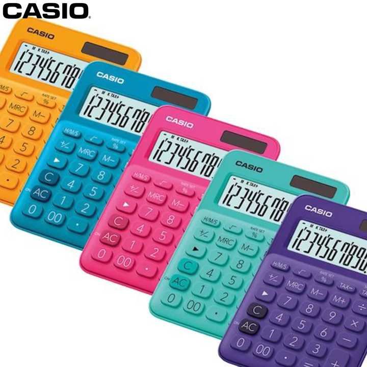 Casio Colorful Calculator MS-20UC