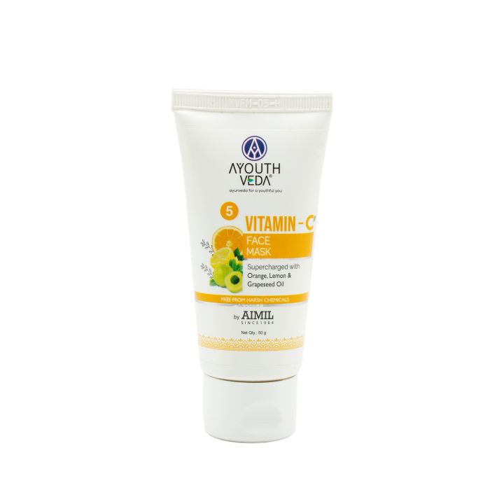 AYOUTHVEDA Vitamin C Face Scrub with Walnut & Clove 50 gm