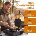 Portable Aluminum Alloy Sandwich Maker Non Stick With Handle Sandwich Grill Pan Heat Press Plate Double Sided Sandwich Frying Pan Home Kitchen Snack Bars. 