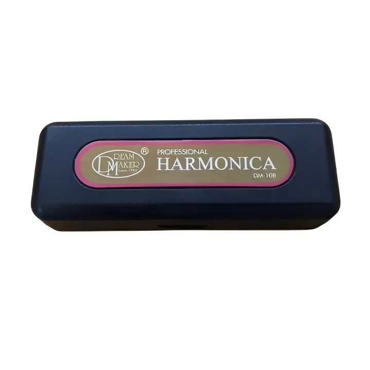 Dream%20Maker%2010%20Hole%2020%20Tones%20Mouth%20Harmonica%20with%20Case%20-%20Image%205