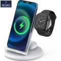 Wiwu Power Air 3 IN 1 Wireless Charging Station. 