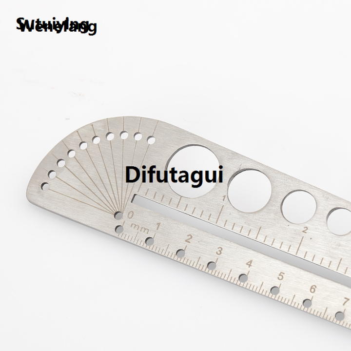 Difutagui%201%20PC%20Multi%20Functional%20Stainless%20Steel%20Tool%20Scale%20Ruler%20High%20Quality%20Luxury%20Profesional%20Office%20Compass%20Protractor%20Hexagonal%20EDC%20Outdoor%20Tool%20-%20Image%205