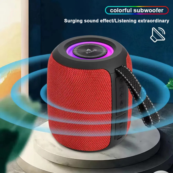 10W Bluetooth RGB Speaker Compact Portable with Deep Bass | Bluetooth ...
