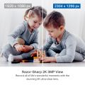 TP-Link Tapo C211 2K 3MP Pan/Tilt Indoor Wireless Security Camera for Baby Monitor, Pet Camera |Motion Detection & Tracking|2-Way Audio Cloud & SD Card Storage| Works w/Alexa & Google Home| Black. 