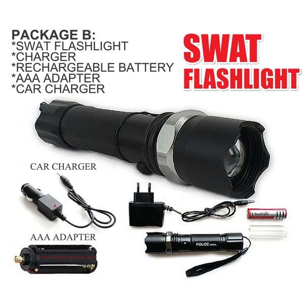 SWAT%20Multifunction%20Flashlight%20With%20Luxeon%20LED%203%20Watt%20Bulb%20-%20Image%203