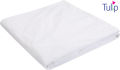 Tulip White Premium Terry Mattress Protector- King(72x78). 