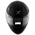Axor Apex Matt Black Full Face Double Visor Helmet. 