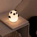Panda Night Light Cute Squishy Dimmable Touch Animal Lamp 3 Level LED Food Grade Silicone Light for Bedroom Decor. 