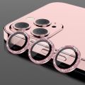 Diamond Gliiter Bling Lens Protection Anti-Scratch Film Phone Lens Protective Film For iPhone 16 15 14 13 Pro Max 13 MINI 12 11. 